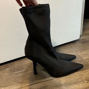 ZARA Ankle Sock Boots 8/39